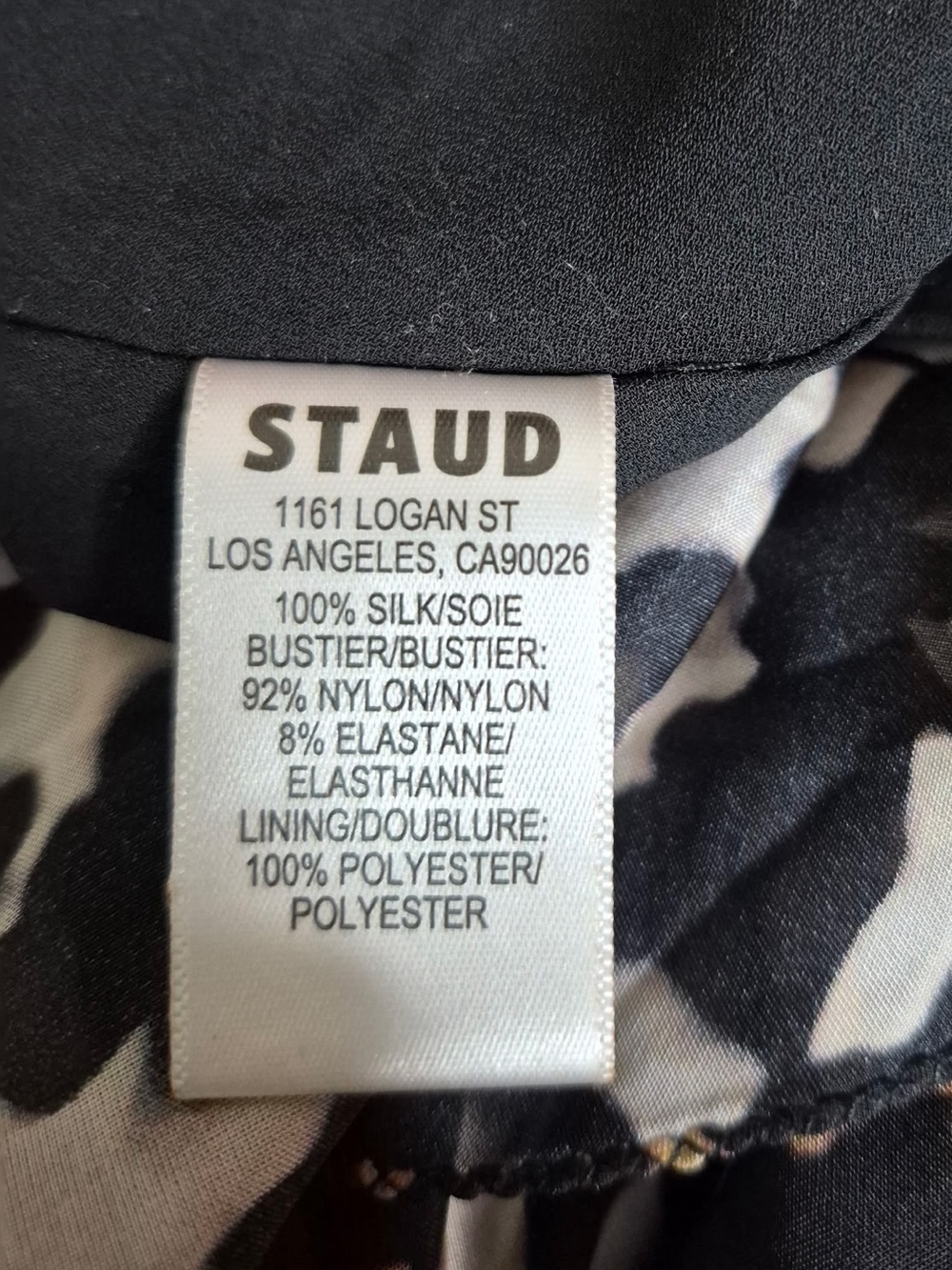 STAUD Cassie Strapless Silk Maxi Dress - Picture 11 of 12